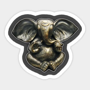 Ganesha Elephant Spiritual Mandala Sticker